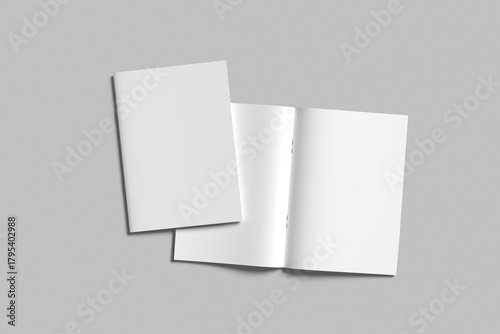 A4 Catalog Brochure Blank Mockup
