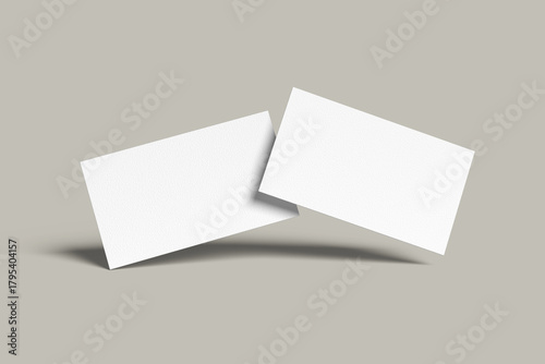 Business Card Blank Mockup template