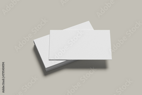 Business Card Blank Mockup template