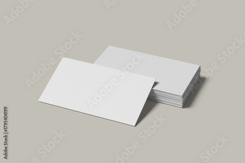 Business Card Blank Mockup template