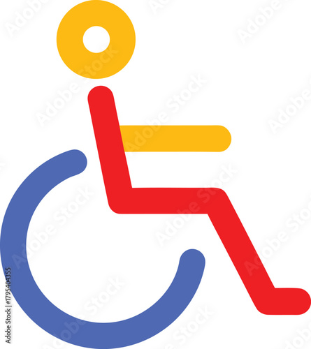 Accessibility symbol for disabled