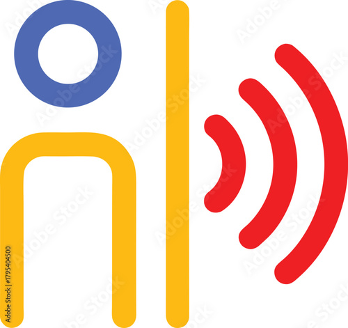 Hearing assistance symbol