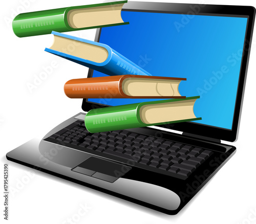 Artificial intelligence and computer knowledge. Features AI concepts, machine learning symbols, neural networks, and digital brain designs—ideal for technology articles, educational content, presentat