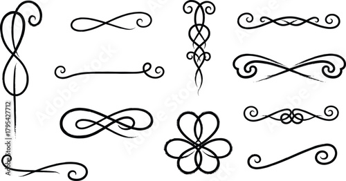 Playful assortment of colorful scribble frames, whimsical borders, and artistic hand-drawn labels in various shapes for creative graphic design and decoration