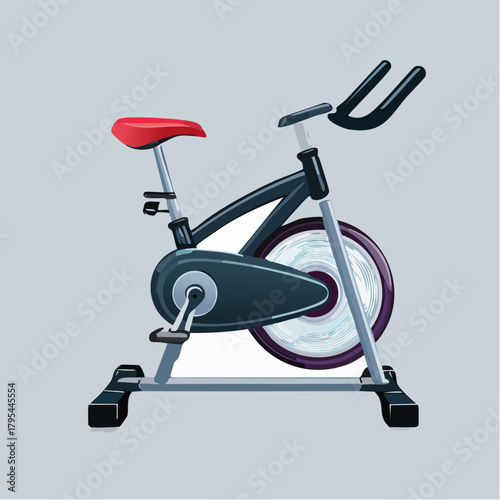 Exercise bike stationary fitness machine