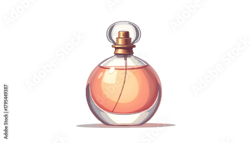 a perfume bottle with elegant rounded shape (2)