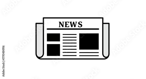 News graphic icon