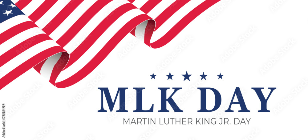 Fototapeta premium Martin Luther King Jr. Day 'I Have a Dream' Commemoration Banner