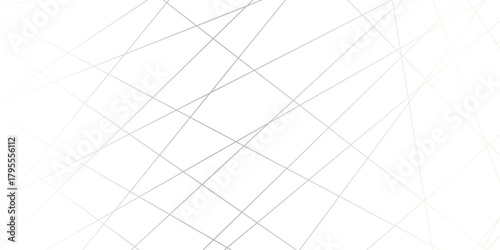 Abstract white, black line luxury background template. geometric pattern squares and triangle shape. geometric random chaotic lines background. colorful outline monochrome texture vector illustration.