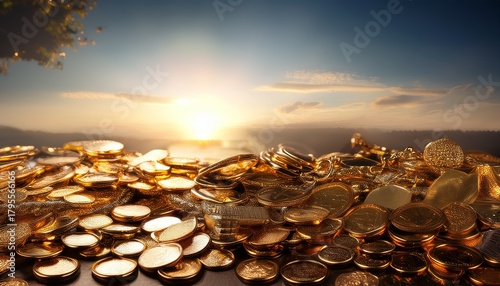 capturing precious metals background