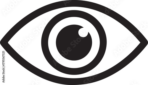 Eye Icon: Vision, View, Look, Watch, Visibility, Password, and Privacy