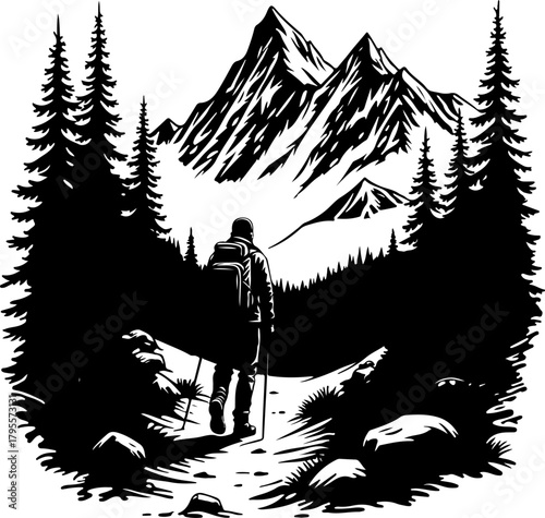 Into the Mountain Path