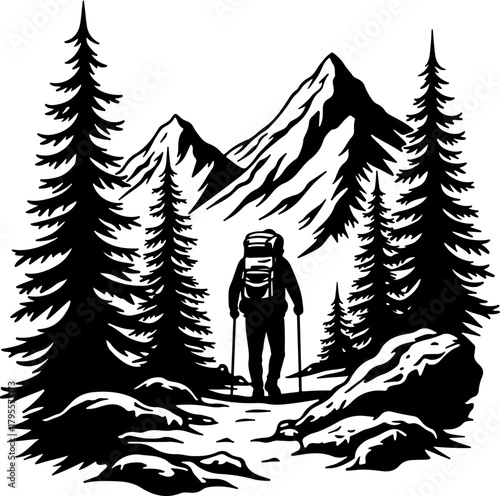 Into the Mountain Path