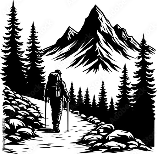 Into the Mountain Path