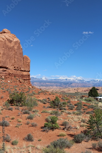 Mountains in the desert