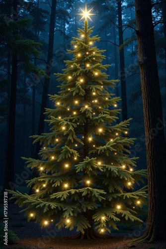 Beautiful Christmas tree