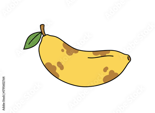 A fresh lemon, a tropical fruit celebrated for its healthy sour flavor, an organic yellow citrus icon rich in vitamin C, depicted as a flat vector illustration on a white background