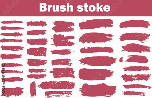 “Grunge brush stroke set with bold textured paint marks. Handcrafted ink strokes for artistic design projects. Versatile abstract brush elements for creative backgrounds.”