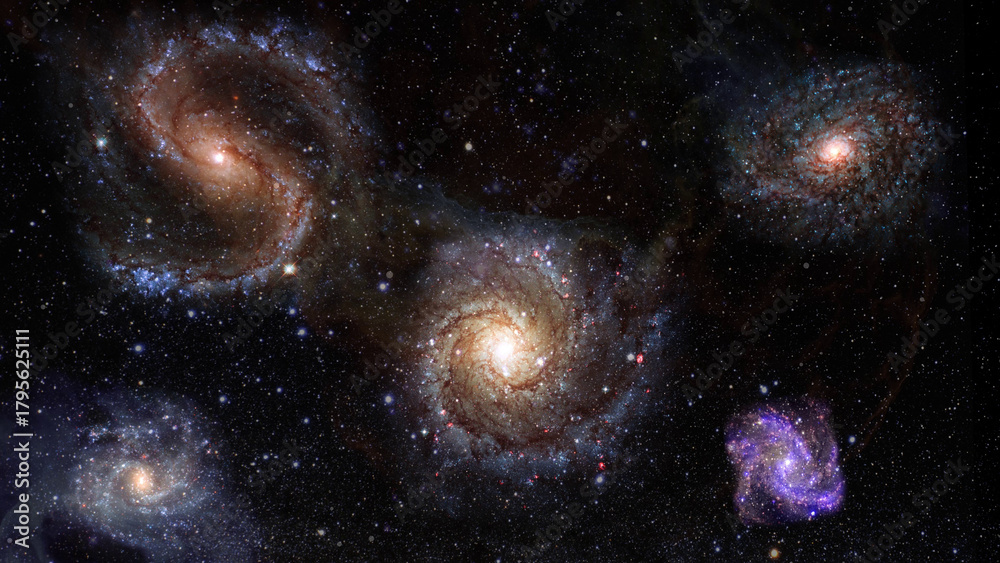 Fototapeta premium galaxy in space