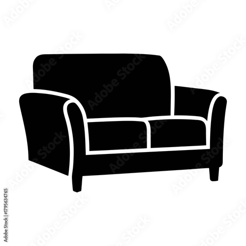 Find black sofa couch furniture for living room seating and home decor interior design ideas online