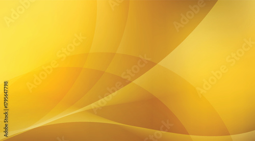 Abstract golden yellow background with curved lines, elegant and versatile for modern graphic design and various creative projects