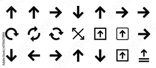 Graphic Elements for Creative Projects, Digital Art, Modern Environment, Top-Down Perspective