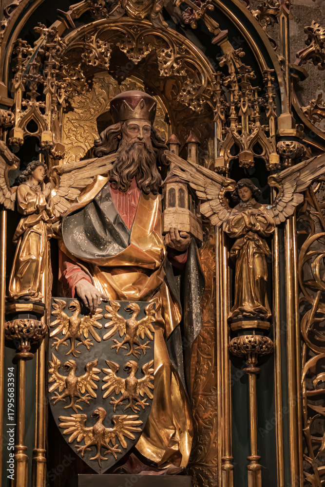 Obraz premium Heavenly Patron Saint