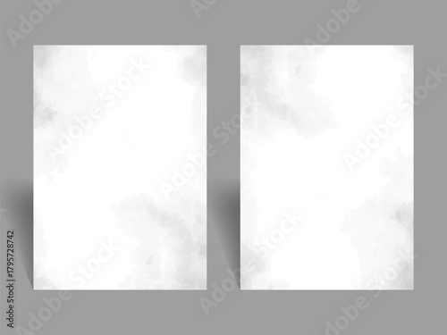 Elegant Watercolor Rose Background with Beautiful Floral Accents