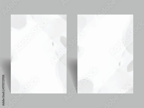 Elegant Watercolor Rose Background with Beautiful Floral Accents