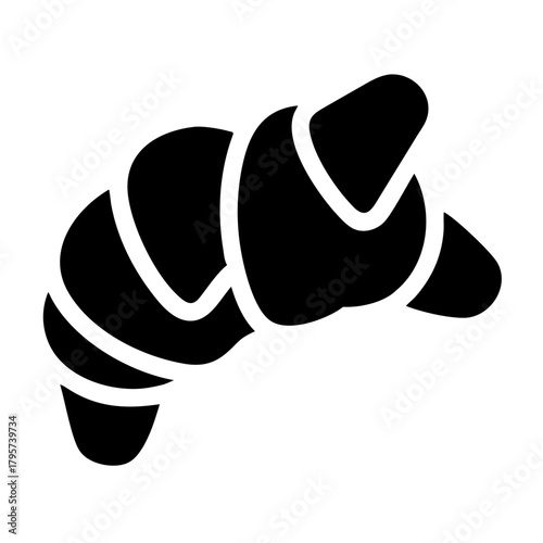 Croissant icon icon