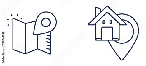 Find your dream home with ease using our intuitive real estate map icons for modern property searching and location services today