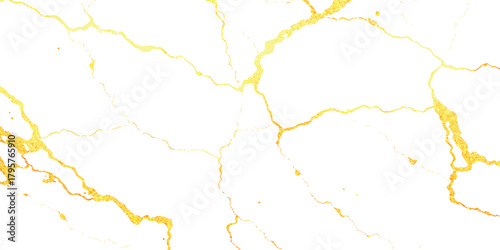 White and gold marble texture background, elegant abstract stone pattern design art.