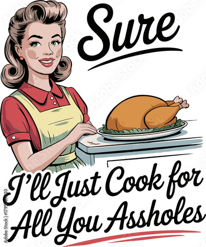 Billede på lærred Thanksgiving Png,Thankful For You Fuckers SVG , Thanksgiving Dysfunctional SVG ,