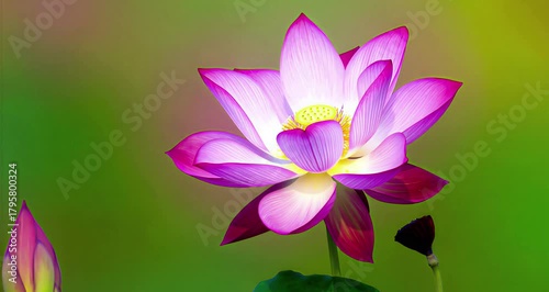 Lotus blooming HD video material