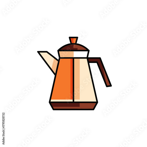 Brew, Tea, Kettle, Cozy Kitchen, Illustration, Warm Atmosphere, Artistic Design