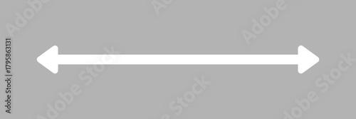 Arrow divider, business collage element vector