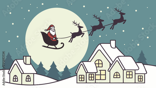 santa claus in the house