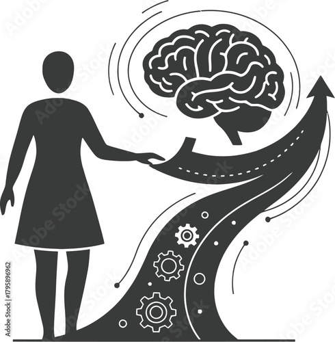 Accessibility icon showing a neuro-inclusive design concept