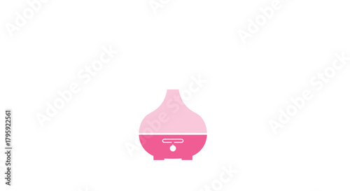 Pink humidifier icon