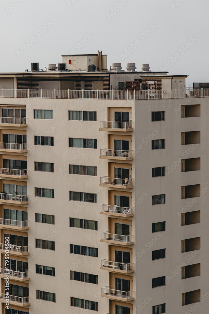 Fototapeta premium Contemporary and minimal architecture building 