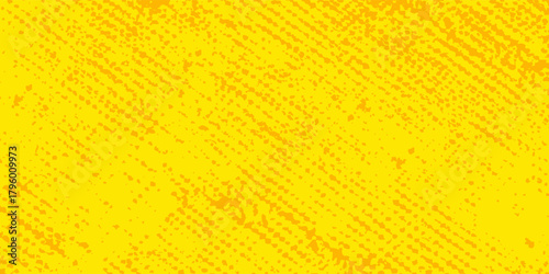 Grunge dots halftone yellow background with orange background with texture. Modern texture color modern design. Vector illustration