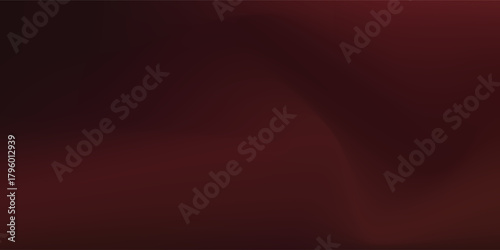 Abstract minimalist dark red brown gradient with texture. Dark cloud sunset background. Mesh presentation. Vector illustration