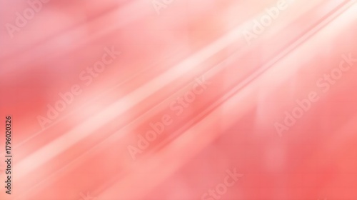 Dreamy Prism Light Texture  Pink Coral Warm Glow