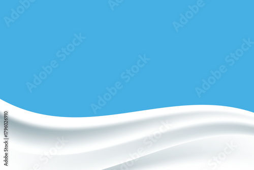 waves of pure cow's milk, forming a background