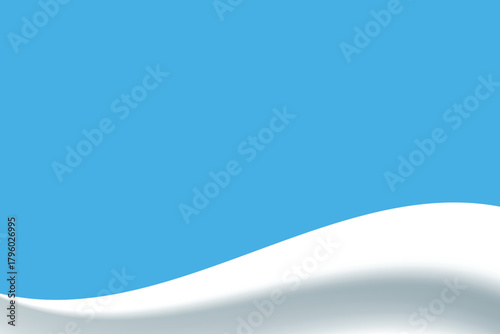 waves of pure cow's milk, forming a background