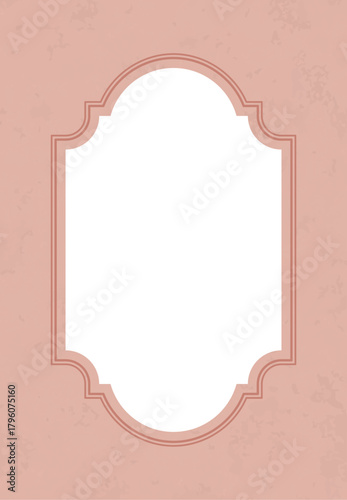 Vintage Ornate Paper Frame