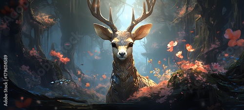 A rabit f a small creature made of glass that is sitting in the palm of your hand,generative AI