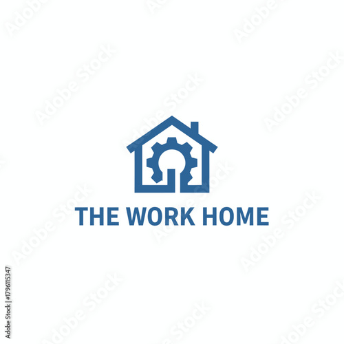 The Work Home Gear Housing Logo