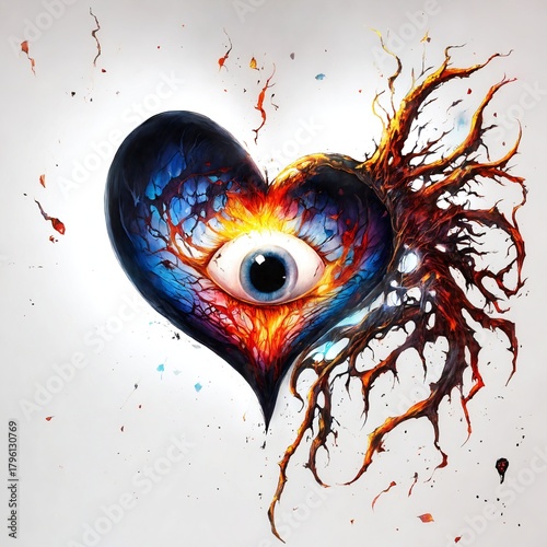 CP Her heart is watching you