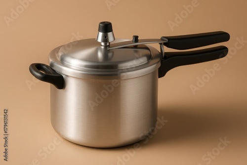Metal Pressure Cooker with Handles